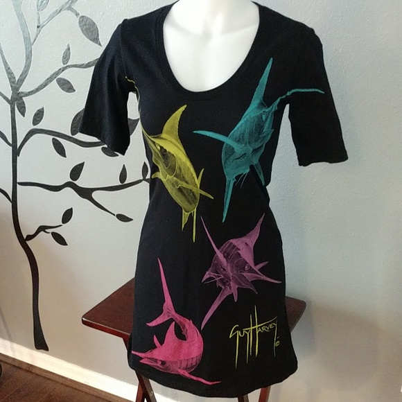 Guy Harvey Other - Guy Harvey T-Shirt Dress/Cover-up